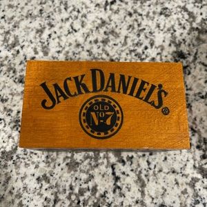 Jack Daniel’s Collectable wooden card deck box